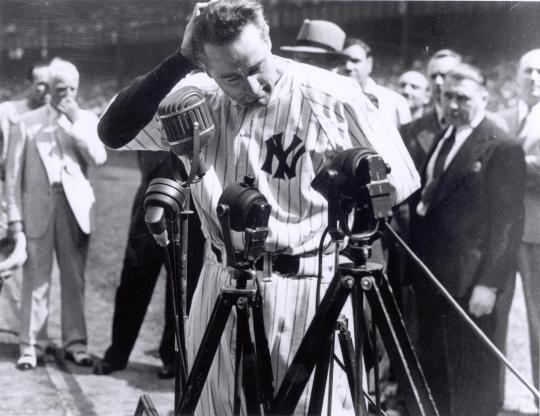 Lou gehrig store speech